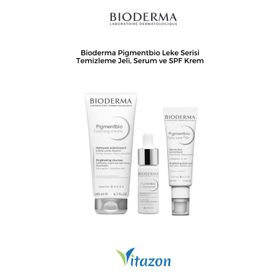 Bioderma Pigmentbio Leke Serisi Gündüz Kremi + Serum + Temizleme Jeli