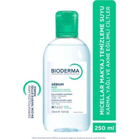 Bioderma Sebium H2O 250 ml Makyaj Temizleme Solüsyonu