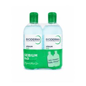 Bioderma Sebium H2O 500 ml Temizleme Suyu İkiz Set