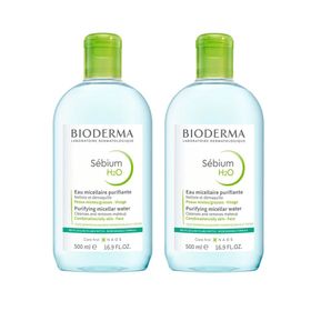 Bioderma Sebium H2O 500 ml Temizleme Suyu İkiz Set