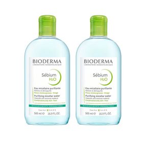 Bioderma Sebium H2O 500 ml Temizleme Suyu İkiz Set