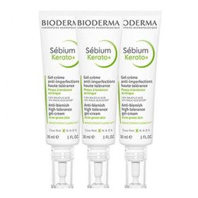 Bioderma Sebium Kerato 3x30 ml Jel Krem