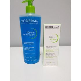 Bioderma Sebium Lotion 200 ml +Sebium Hydra Cream 40 ml + 500 ml Sensibio Gel Moussant Foaming Gel