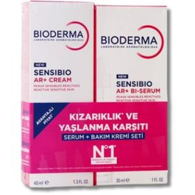 Bioderma Sensibio Ar+ Cream ve Sensibio Ar+ Bi-Serum Set
