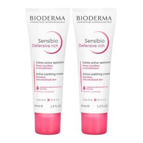 Bioderma Sensibio Defensive Rich 2x40 ml Cream