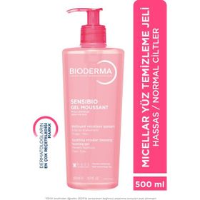 Bioderma Sensibio Foaming Gel 500 ml Hassas Ciltler için Temizleyici