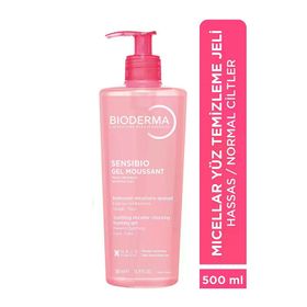 Bioderma Sensibio Foaming Gel 500 ml Hassas Ciltler için Temizleyici