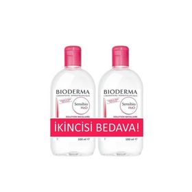 Bioderma Sensibio H2O 500 ml 1 Alana 1 Bedava Hassas Ciltler İçin Makyaj Temizleme Suyu