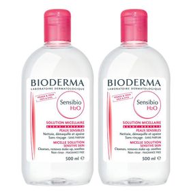 Bioderma Sensibio H2O 500 ml Yüz ve Makyaj Temizleme Suyu 2'li Set
