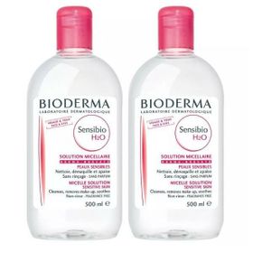 Bioderma Sensibio H2O 500 ml Yüz ve Makyaj Temizleme Suyu 2'li Set