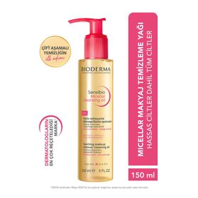 Bioderma Sensibio Micellar Oil Cleanser 150 ml Makyaj Temizleme Yağı