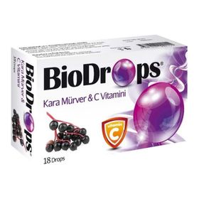 Biodrops Karamürver C Vitamini 18 Pastil