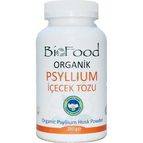 BioFood 250 gr Organik Karnıyarık Otu (Psyllium) İçecek Tozu