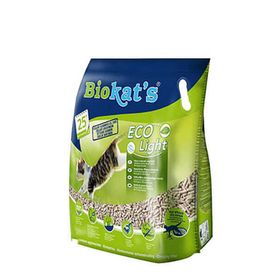 Biokat's 2x5 lt Eco Light Pelet Çiçek Kokulu Kedi Kumu