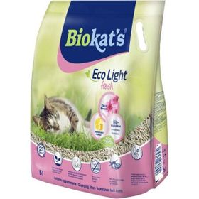 Biokat's 5 lt Eco Light Fresh Cherry Blossom Topaklanan Pelet Kedi Kumu