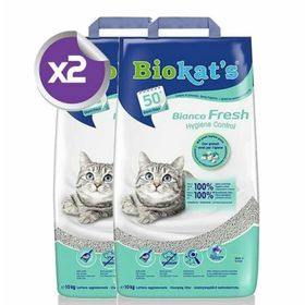 Biokat’s Bianco Fresh 2x10 lt Kedi Kumu