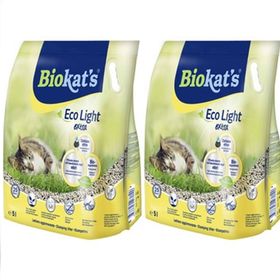 Biokat’s Extra 2x5 lt Pelet Eco Light İnce Taneli Bentonit Kokulu Kedi Kumu
