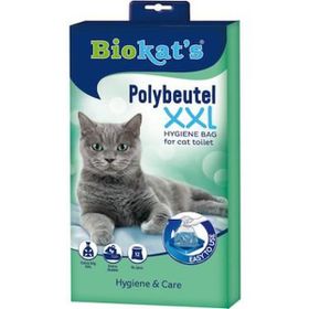 Biokat's XXL 55x43x12 cm 10'lu Paket Kedi Kumu Torbası