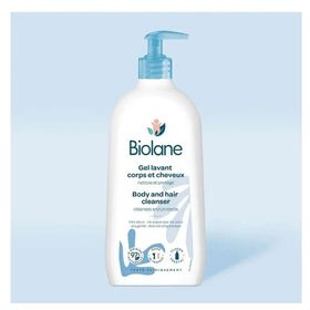 Biolane 350 ml 2'si 1 Arada Bebek Saç ve Vücut Temizleyici Jel