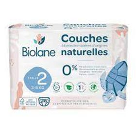 Biolane Natural No:2 Mini 28 Adet Bebek Bezi