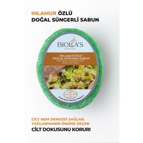Bioleas Skincare 130 gr Ihlamur Özlü Doğal Süngerli Sabun