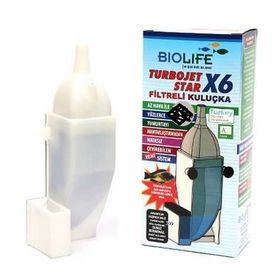 Biolife 1 mm Turbojet X6 Beyaz Filtreli Kuluçka