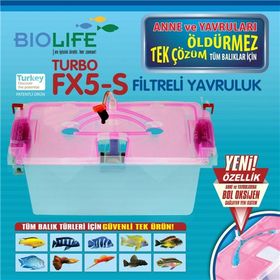 Biolife Turbo FX5-S Yavruluk Filtreli Balık Yavruluğu