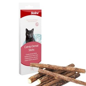 Bioline 10 gr Kedi Tartar Önleyici Catnip Dental Sticks