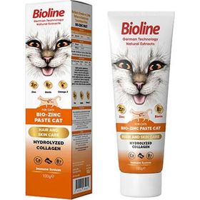 Bioline 100 gr Deri ve Tüy Bakımı Destekleyici Biotin ve Zinc Paste Kedi Macunu