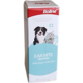 Bioline 30 ml Kedi ve Köpek Kulak Temizleme Yağı