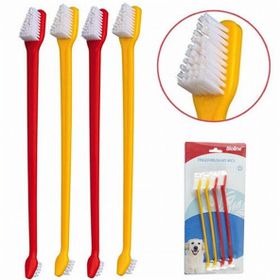 Bioline 4'lü Set İki Uçlu Köpek Diş Fırçası