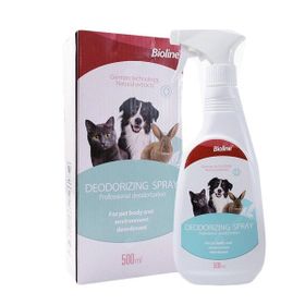 Bioline 500 ml Kedi Köpek ve Kemirgenler için Koku Giderici Deodorant