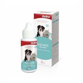 Bioline Kedi ve Köpekler İçin 30 ml Kulak Temizleme Yağı