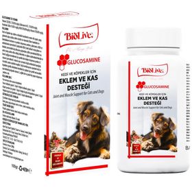 Biolive 100 gr Kedi ve Köpekler İçin Glucasamine Eklem ve Kas Desteği