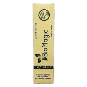 Biomagic 11.00 Fildişi Sarısı Organik Keratin ve Arganlı Amonyaksız 60 ml Saç Boyası + Oksidan