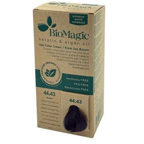 Biomagic 44.43 Kestane Oksidanlı 60 ml Organik Saç Boyası
