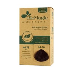 Biomagic 44.78 Bitter Oksidanlı 60 ml Organik Saç Boyası