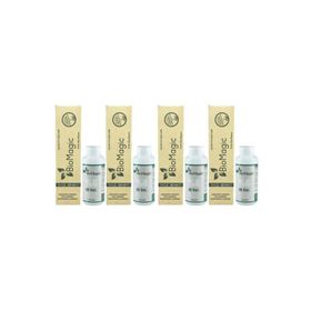 Biomagic 5.72 Küllü Kahve 4x Keratin ve Argan Yağlı Organic Krem Saç Boyası