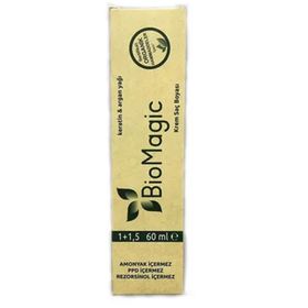 Biomagic 55.78 Kahve Karamel Amonyaksız 60 ml Organik Saç Boyası