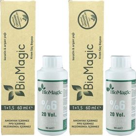 Biomagic 5533 Açık Kahve Dore 2 Adet Organik Saç Boyası