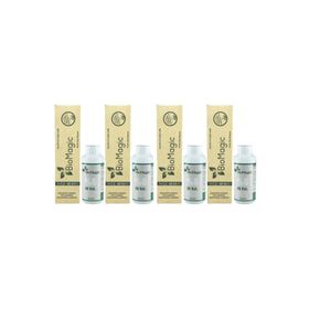 Biomagic 6.03 Kahve Köpüğü Organik Keratin ve Arganlı Amonyaksız 60 ml Saç Boyası + 4 Adet Oksidan