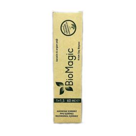 Biomagic 7.11 Yoğun Küllü Kumral Amonyaksız 60 ml Krem Saç Boyası