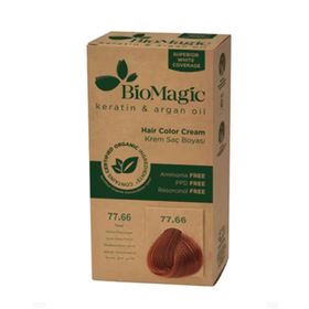 Biomagic 77.66 Tarçın Oksidanlı 60 ml Organik Saç Boyası