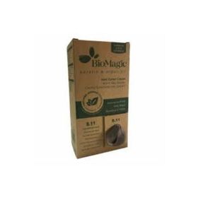 Biomagic 8.11 Doğal Yoğun Küllü Açık Kumral 60 ml Saç Boyası