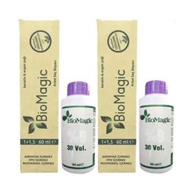Biomagic 88.76 Açık Kumral Bakır 2 Adet Organik Saç Boyası