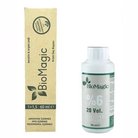 Biomagic 99.33 Çok Açık Kumral Dore Keratin ve Argan Yağlı Organik Krem Saç Boyası