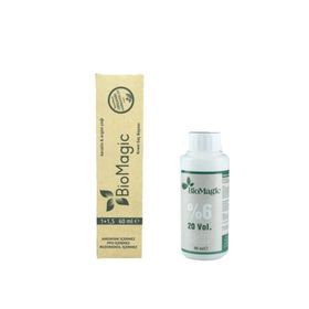 Biomagic Amonyaksız 60 ml 3.00 Koyu Kahve Oksidan Krem Saç Boyası