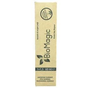 Biomagic Amonyaksız 60 ml 8.72 Açık Küllü Kumral Oksidan Krem Saç Boyası