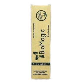 Biomagic Çikolata Karamel 66.78 Organik Keratin ve Argan Yağlı 60 ml Saç Boyası + 90 ml Oksidan
