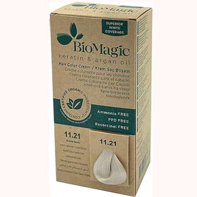 Biomagic Kristal Sarısı 11.21 60 ml Organik Saç Boyası